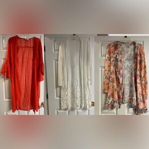 3 Kimonos size S/M
